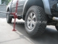 Силовые пороги DDengineer на Mitsubishi L200 2006- для MITSUBISHI