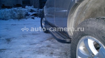 Силовые пороги RusArmorGroup на Toyota LC 120 Prado